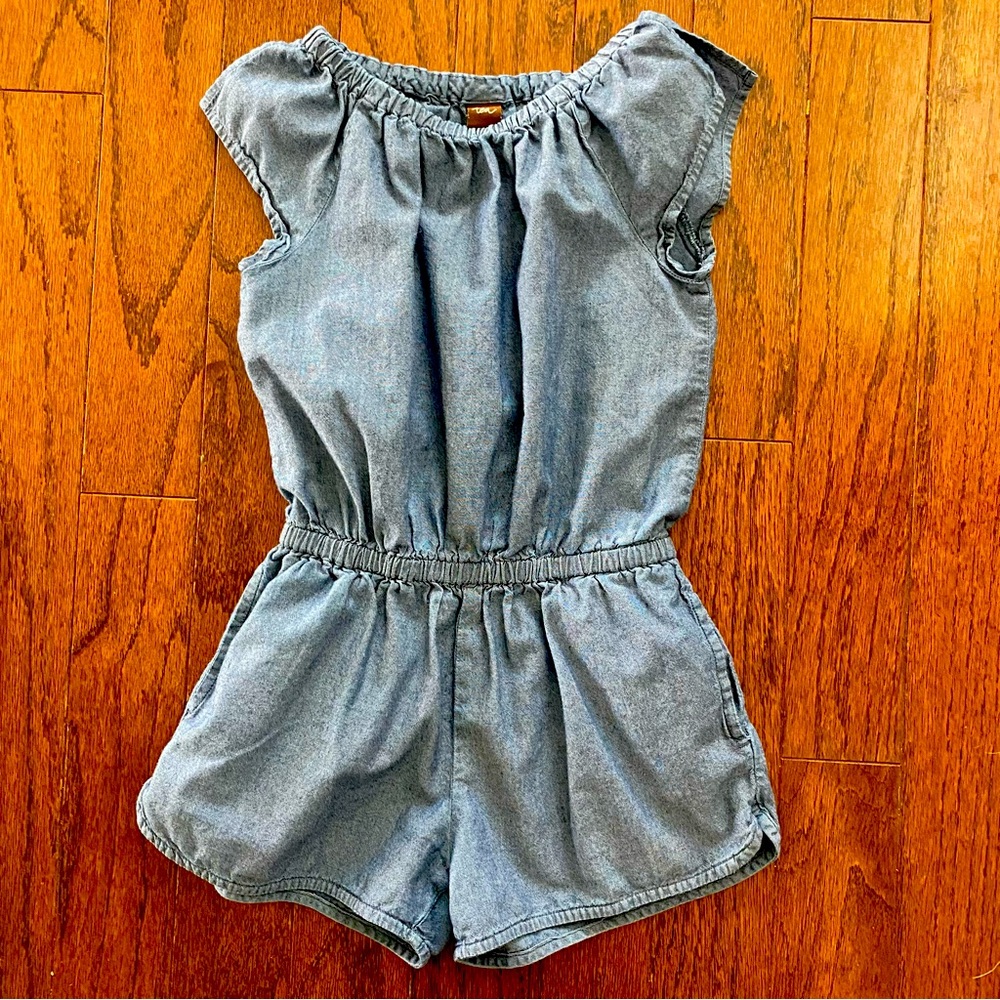 Summer Chambray Romper
